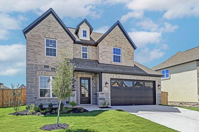 View 17309 Howdy Way in ShadowGlen 17309 Howdy Way - front exterior - Luxury home in ShadowGlen, Manor, TX