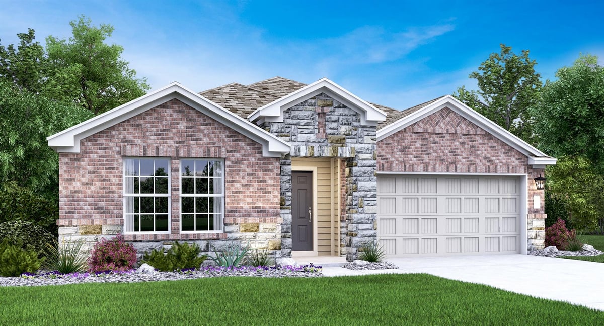 View 17801 Orchard Oriel WAY in Meadowlark Preserve 17801 Orchard Oriel WAY - front exterior - Luxury home in Meadowlark Preserve, Pflugerville, TX