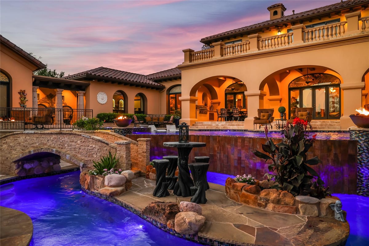 View 17803 Navigation LN in Northshore On Lake Travis Phs I 17803 Navigation LN - pool area with 17803 Navigation Ln in Lago Vista - Luxury home in Northshore On Lake Travis Phs I, L...