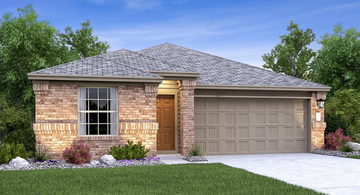 View 17816 Indigo Bunting LN in Meadowlark Preserve 17816 Indigo Bunting LN - front exterior - Luxury home in Meadowlark Preserve, Pflugerville, TX