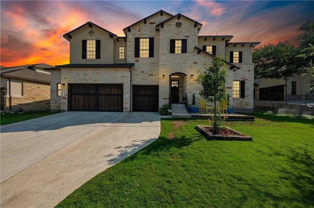 View 179 Pear Tree Ln in Parten Ranch Ph 1 179 Pear Tree Ln - front exterior - Luxury home in Parten Ranch Ph 1, Austin, TX