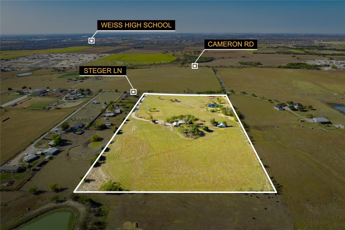 View 17901 Steger Ln 17901 Steger Ln - front exterior - Luxury lot in Manor, TX