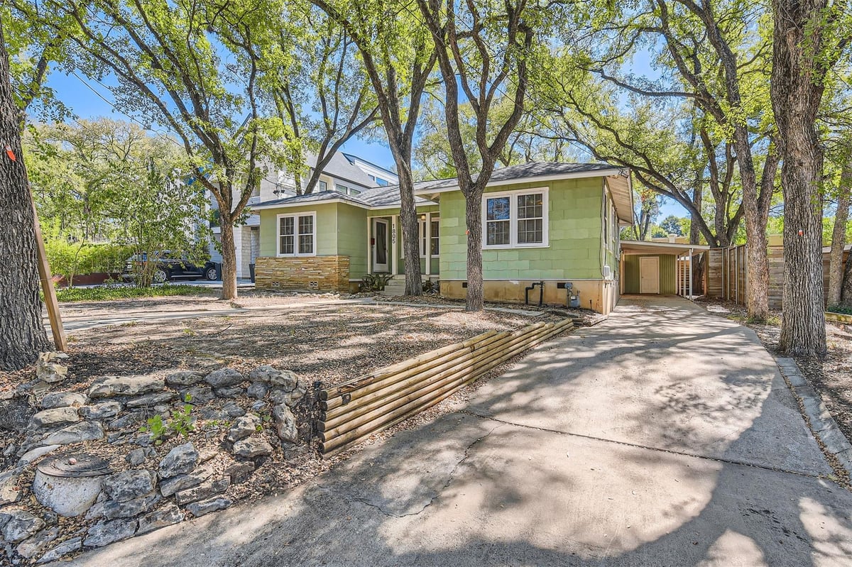 View 1805 Winsted Ln in Ward & Treadwell 1805 Winsted Ln - front exterior - Luxury home in Ward & Treadwell, Austin, TX