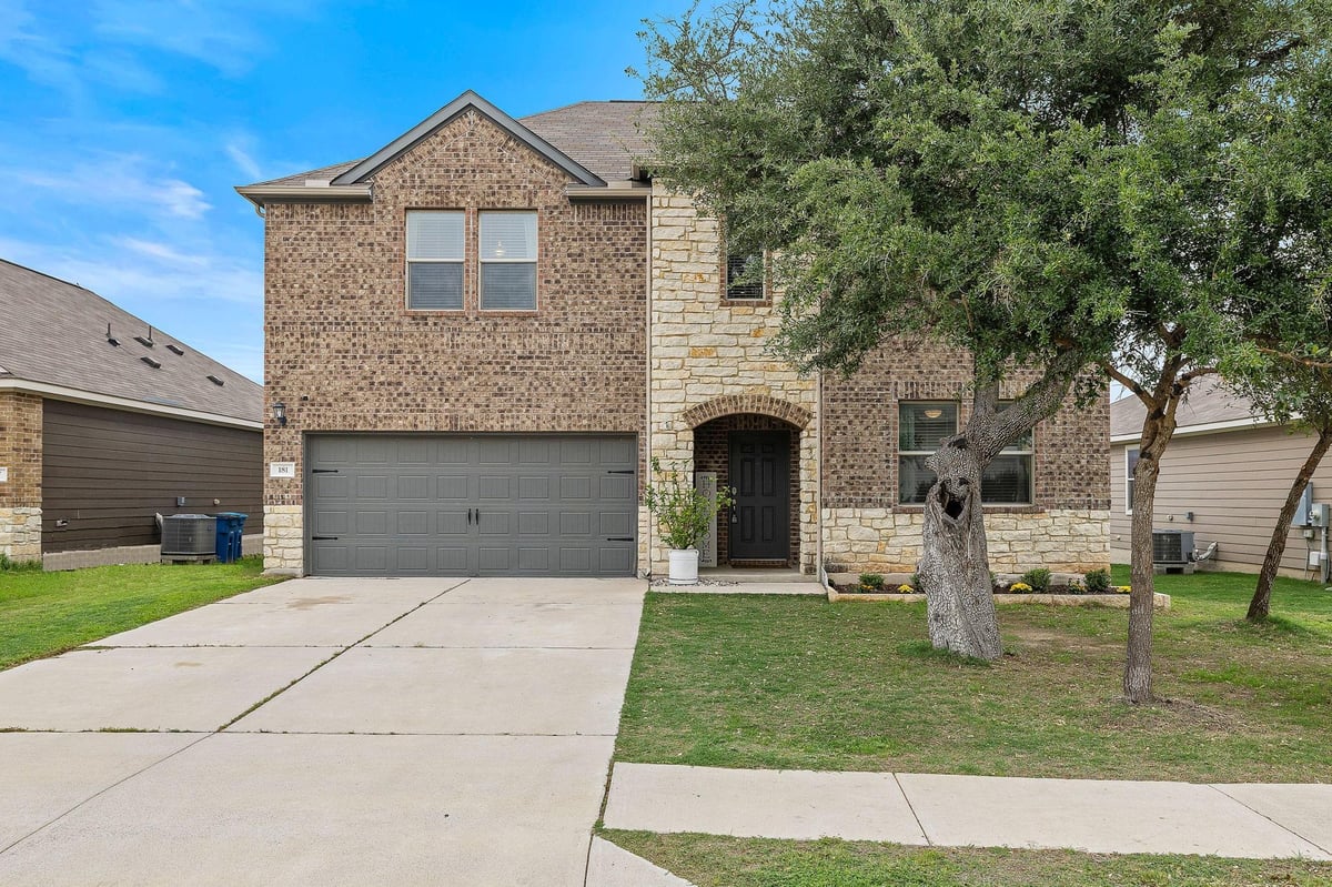 View 181 Flexus LN in Stonewall Ranch Sec 6 181 Flexus LN - front exterior - Luxury home in Stonewall Ranch Sec 6, Liberty Hill, TX