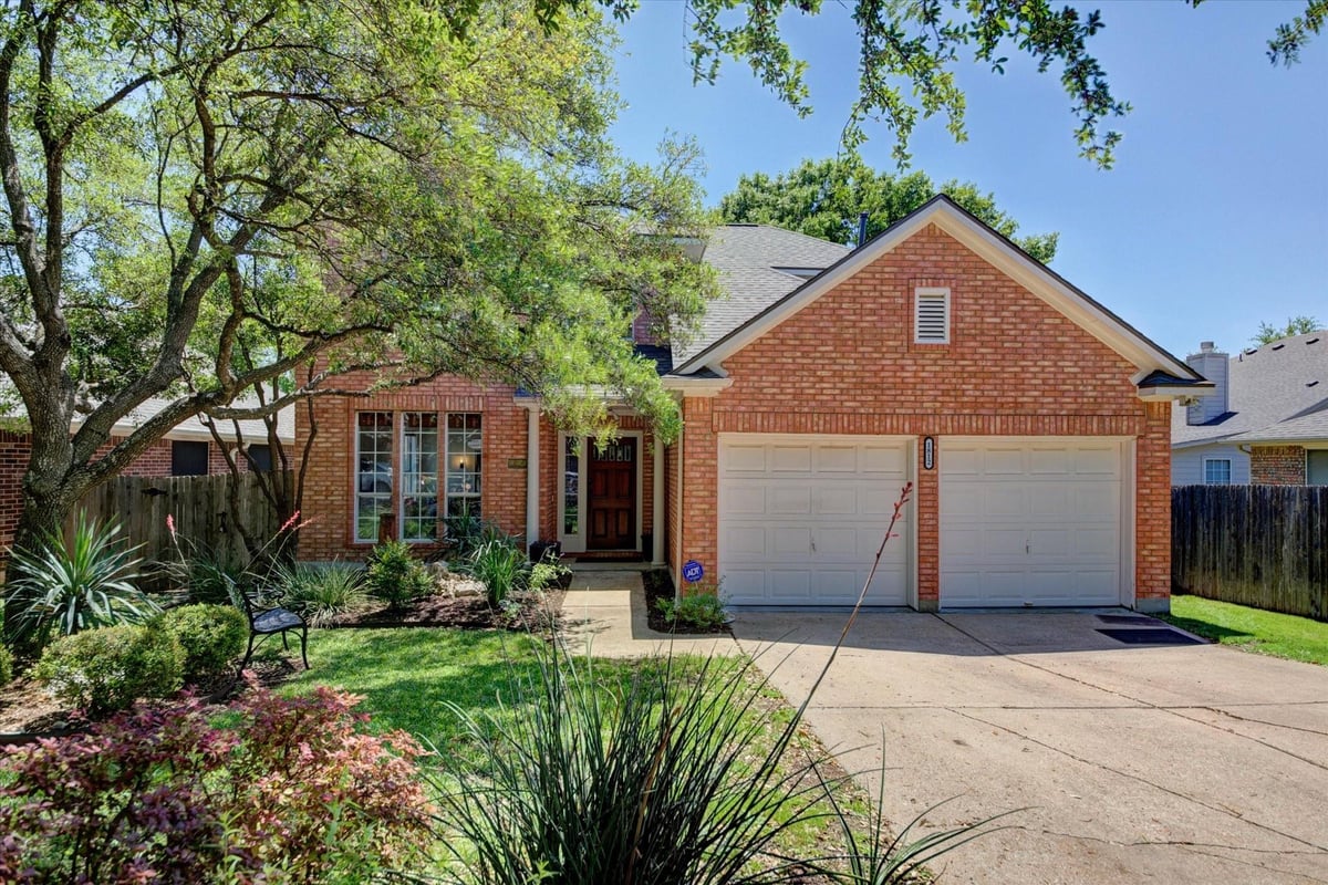 View 1812 Dapplegrey Ln in Scofield Farms 1812 Dapplegrey Ln - front exterior - Luxury home in Scofield Farms, Austin, TX