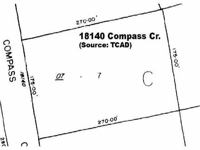 View 18140 Compass CIR 18140 Compass CIR - front exterior - Luxury lot in Dripping Springs, TX