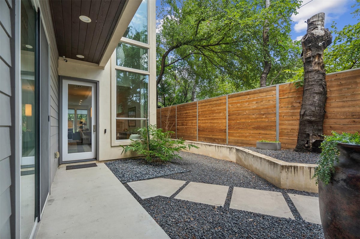 View 1820 W 11th St Unit #B in 1820 West 11 Street Condo 1820 W 11th St Unit #B - front exterior - Luxury home in 1820 West 11 Street Condo, Austin, TX
