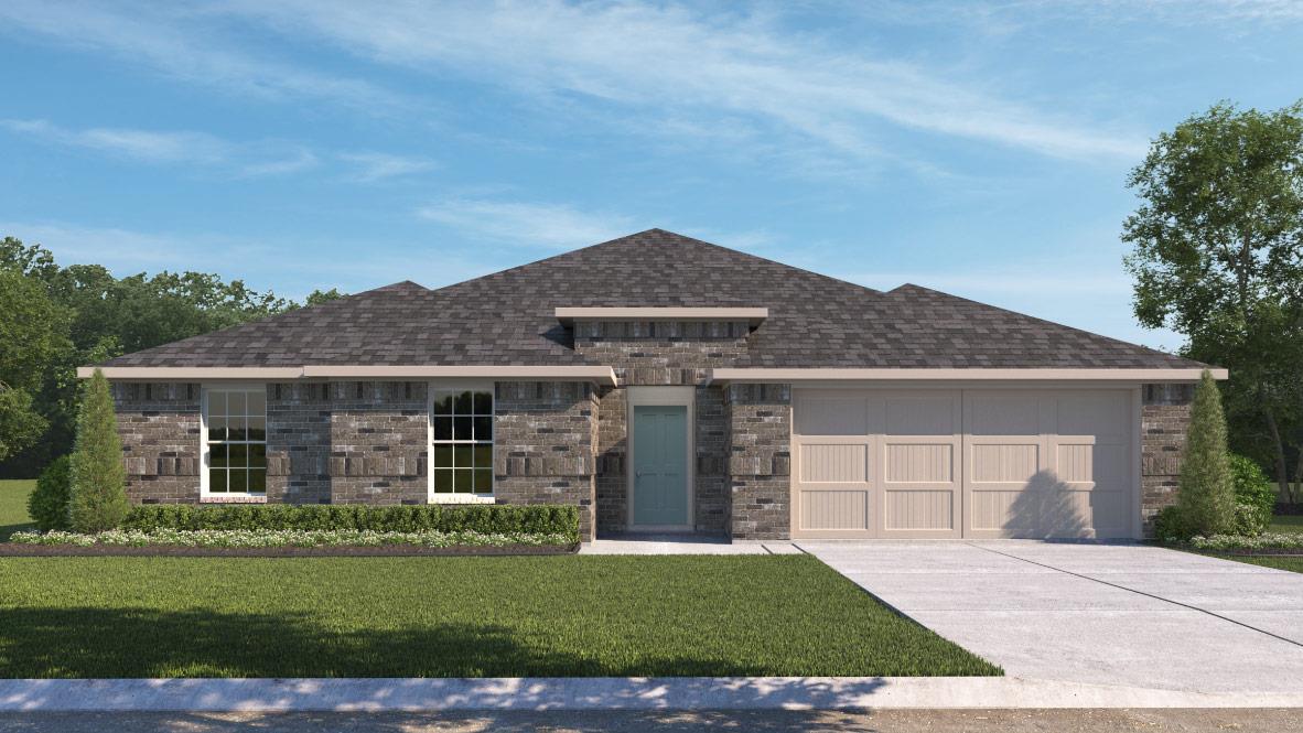 View 1828 LAZY ACRES St in Rosenbusch Ranch 1828 LAZY ACRES St - front exterior - Luxury home in Rosenbusch Ranch, Leander, TX