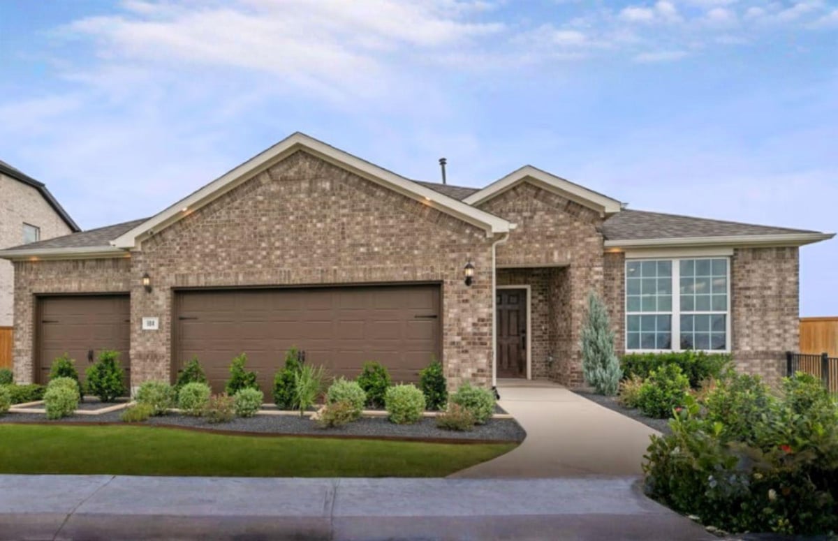 View 184 Bridge Deck LOOP in Crosswinds 184 Bridge Deck LOOP - front exterior - Luxury home in Crosswinds, Kyle, TX