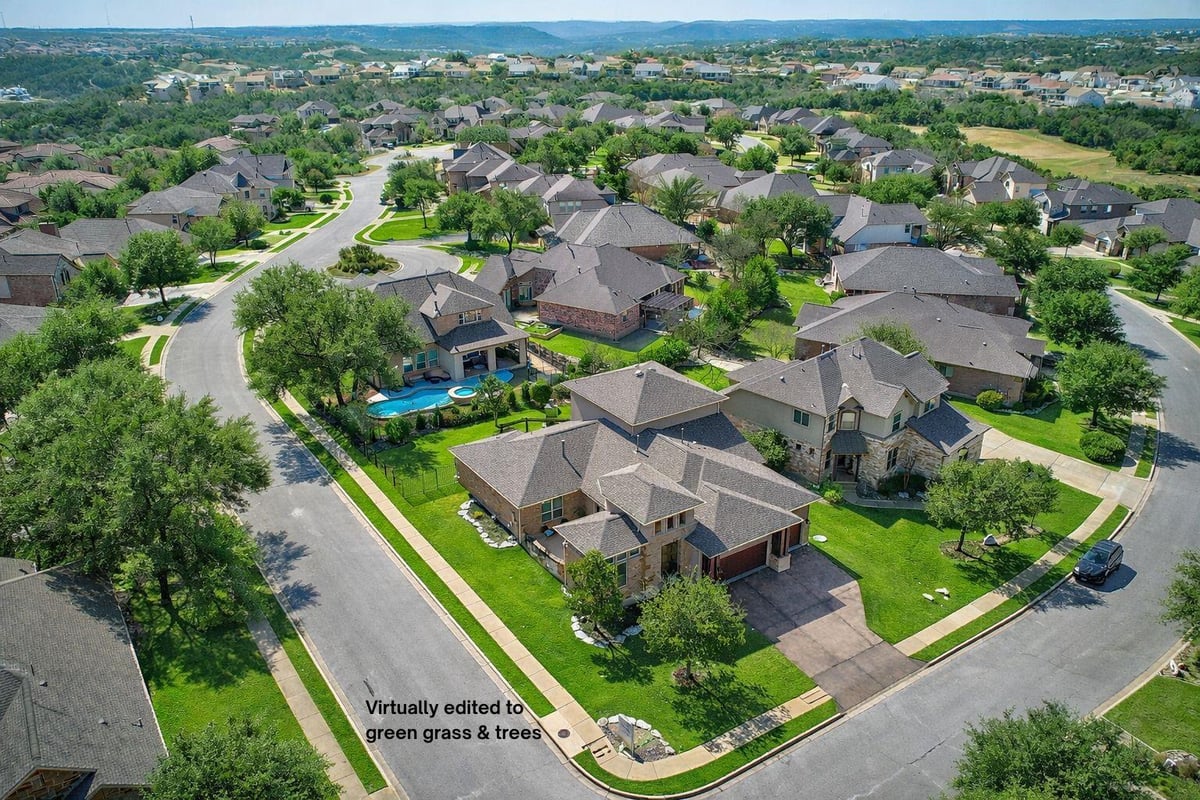 View 1841 Harvest Dance DR in Fairways At Crystal Flls Sc3 P 1841 Harvest Dance DR - front exterior - Luxury home in Fairways At Crystal Flls Sc3 P, Leander, TX