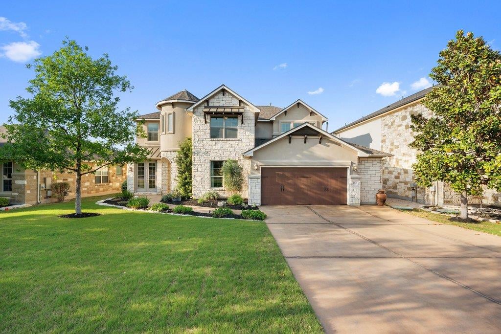 View 1848 Harvest Dance DR in Fairways At Crystal Flls Sc3 P 1848 Harvest Dance DR - front exterior - Luxury home in Fairways At Crystal Flls Sc3 P, Leander, TX