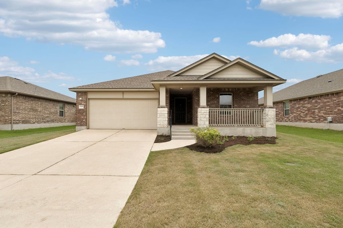 View 18816 Keeli LN in Reserve At Westcreek Amd 18816 Keeli LN - front exterior - Luxury home in Reserve At Westcreek Amd, Pflugerville, TX