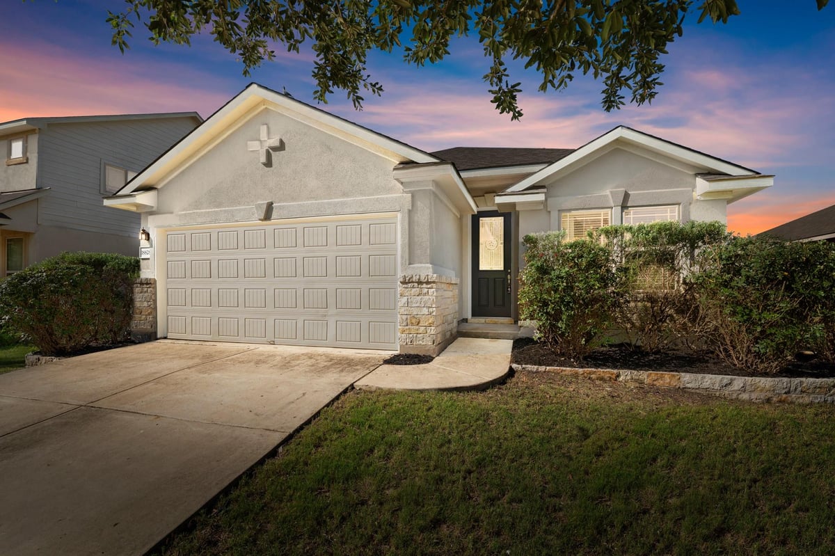 View 18828 Mangan WAY Unit #L49 in Reserve At Westcreek Amd 18828 Mangan WAY Unit #L49 - front exterior - Luxury home in Reserve At Westcreek Amd, Pflugerville, TX
