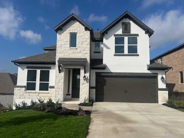 View 1909 Asti Ln in Travisso 1909 Asti Ln - front exterior - Luxury home in Travisso, Leander, TX