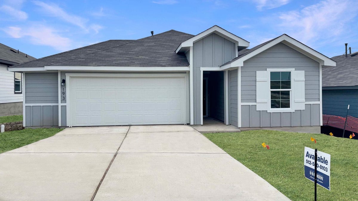 View 193 Balmorehea St in TALAVERA 193 Balmorehea St - front exterior - Luxury home in TALAVERA, Kyle, TX