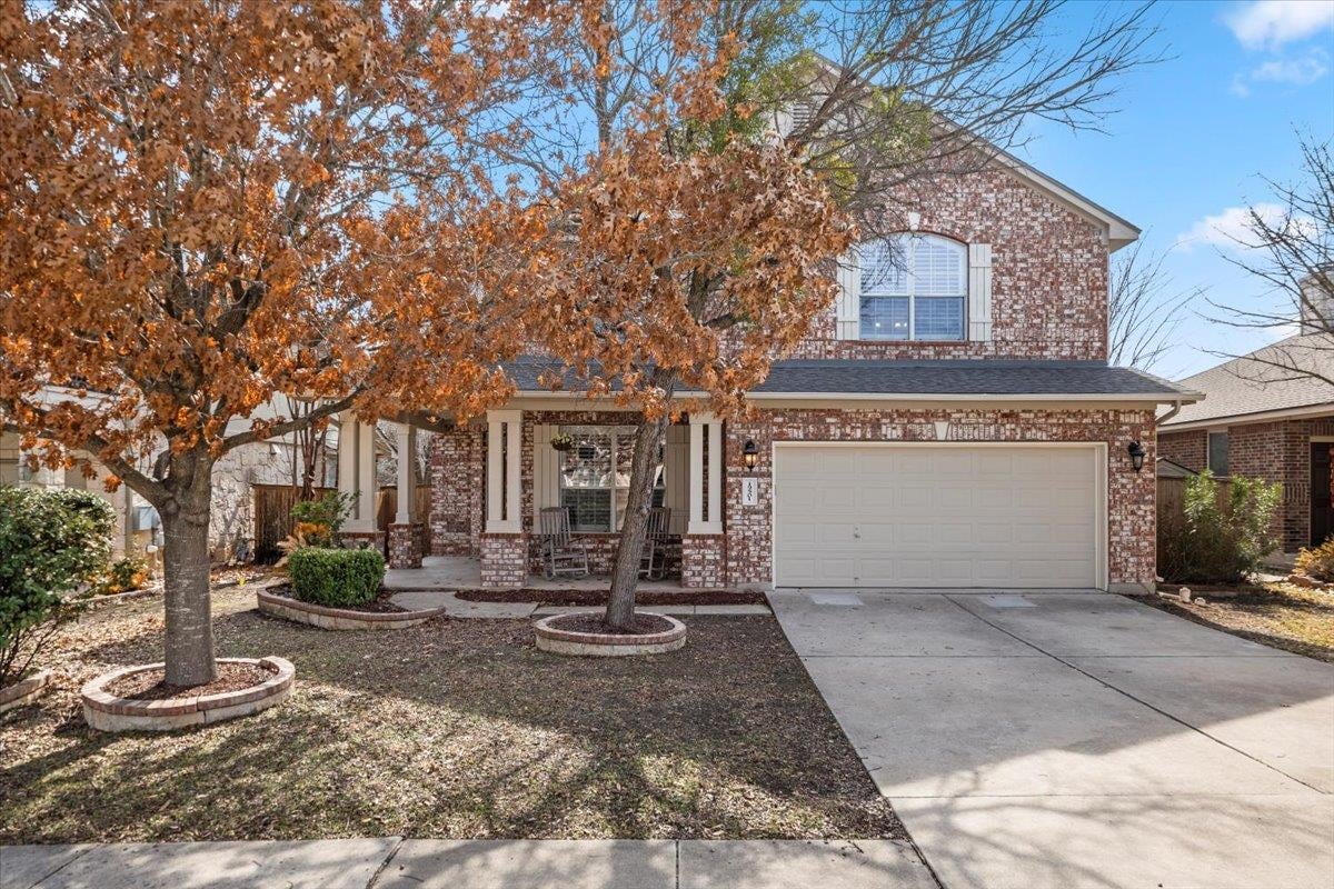 View 19501 Brue St in Avalon Ph 01 19501 Brue St - front exterior - Luxury home in Avalon Ph 01, Pflugerville, TX