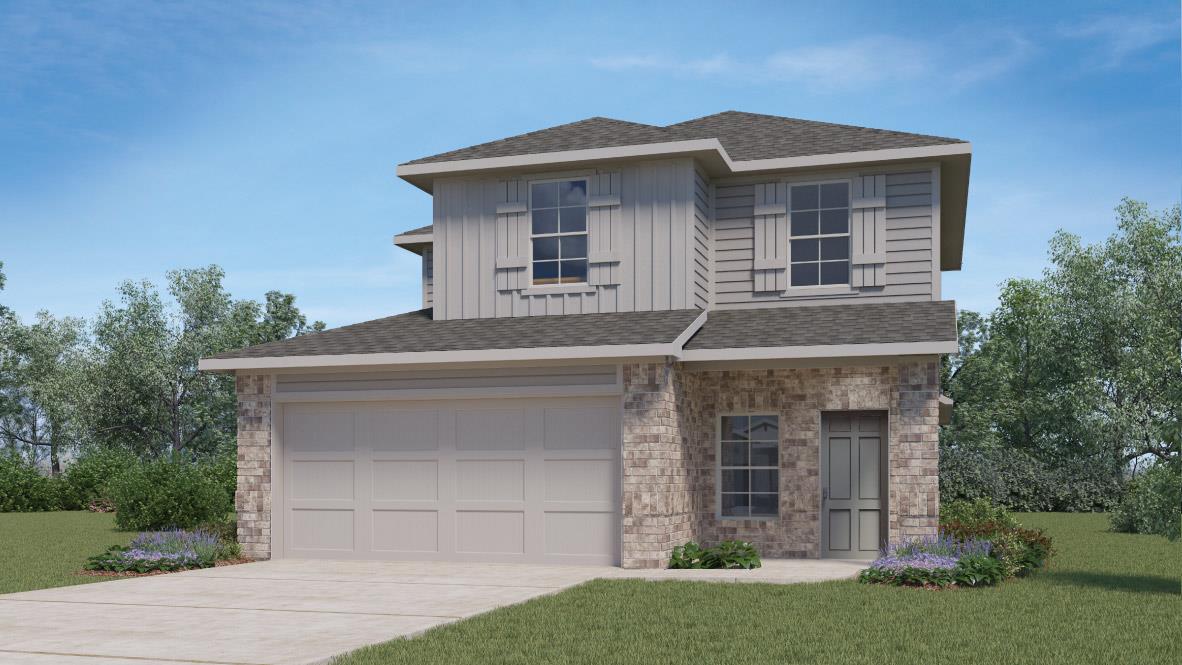 View 20108 Heinrich LN in CARILLON 20108 Heinrich LN - front exterior - Luxury home in CARILLON, Manor, TX