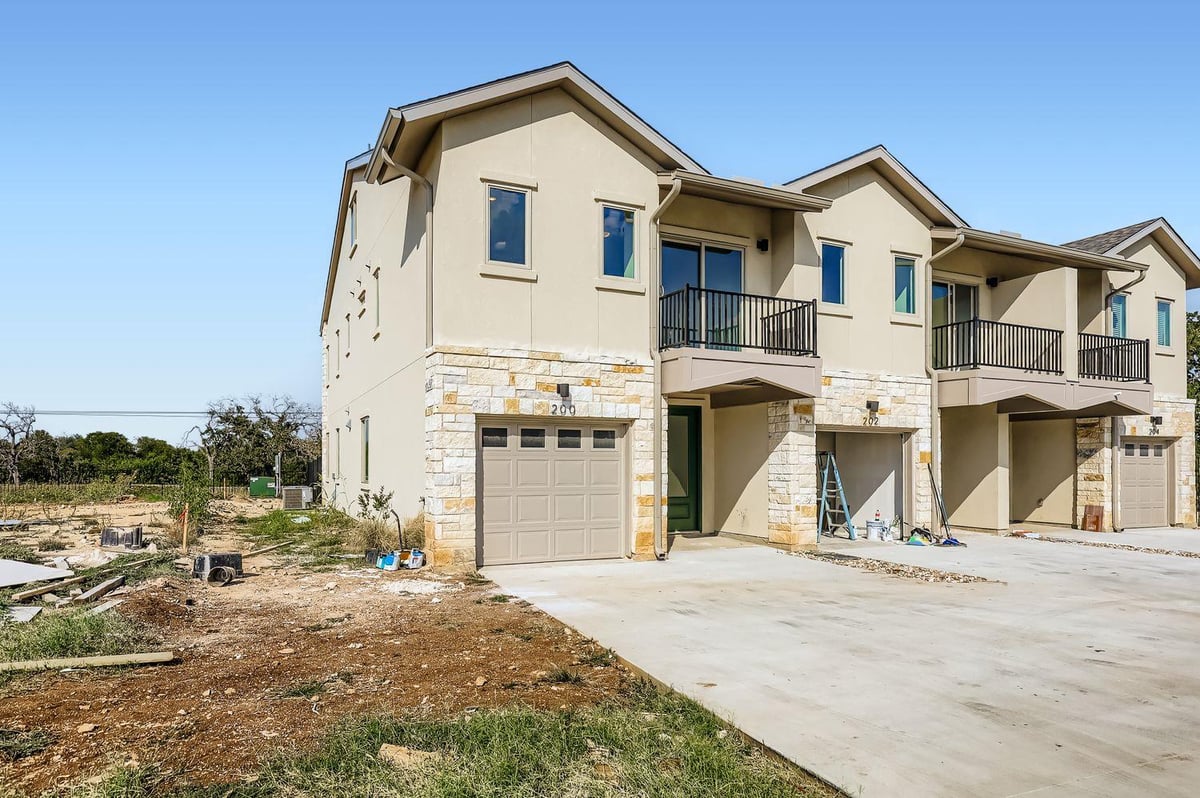 View 202 Tesla CIR in Highland Horizon Ph Iv 202 Tesla CIR - front exterior - Luxury home in Highland Horizon Ph Iv, Austin, TX