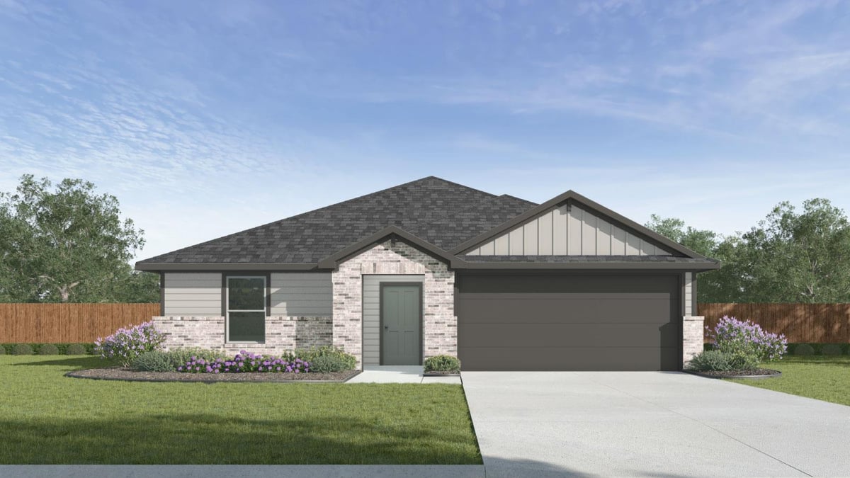 View 20208 TESTER St in CARILLON 20208 TESTER St - front exterior - Luxury home in CARILLON, Manor, TX