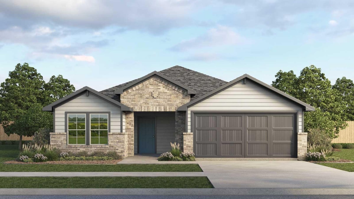 View 20220 Tester ST in CARILLON 20220 Tester ST - front exterior - Luxury home in CARILLON, Manor, TX