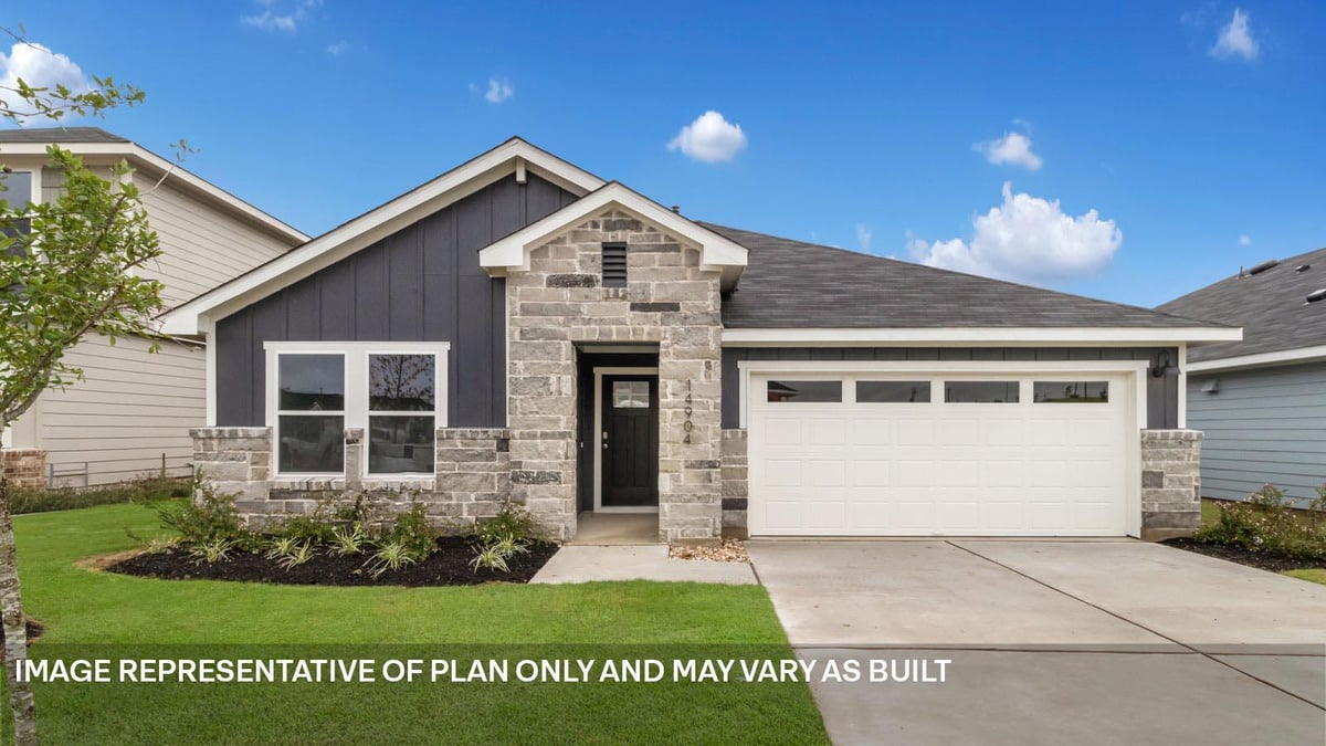 View 20225 Tester ST in CARILLON 20225 Tester ST - front exterior - Luxury home in CARILLON, Manor, TX