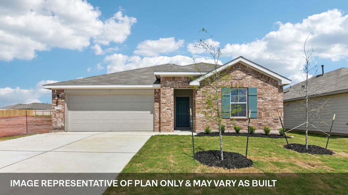 View 20405 Tuberville Ln in CARILLON 20405 Tuberville Ln - front exterior - Luxury home in CARILLON, Manor, TX