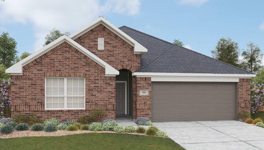 View 20432 Gillbrand Rd in Carillon 20432 Gillbrand Rd - front exterior - Luxury home in Carillon, Manor, TX