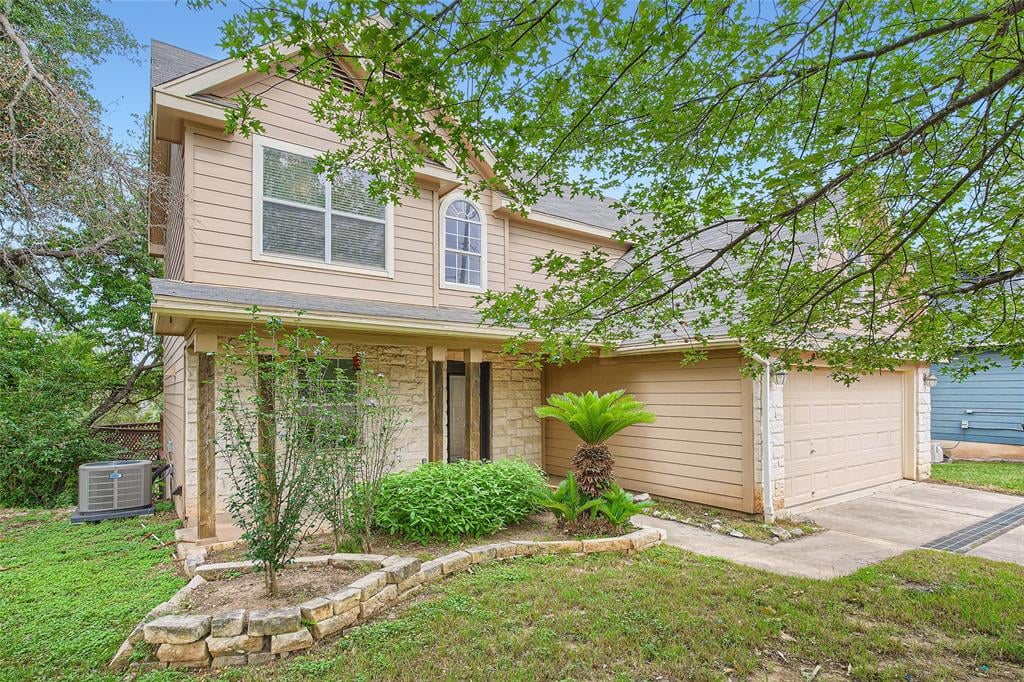 View 2100 Indian Creek Rd in Apache Shores Sec 03 Amd 2100 Indian Creek Rd - front exterior - Luxury home in Apache Shores Sec 03 Amd, Austin, TX