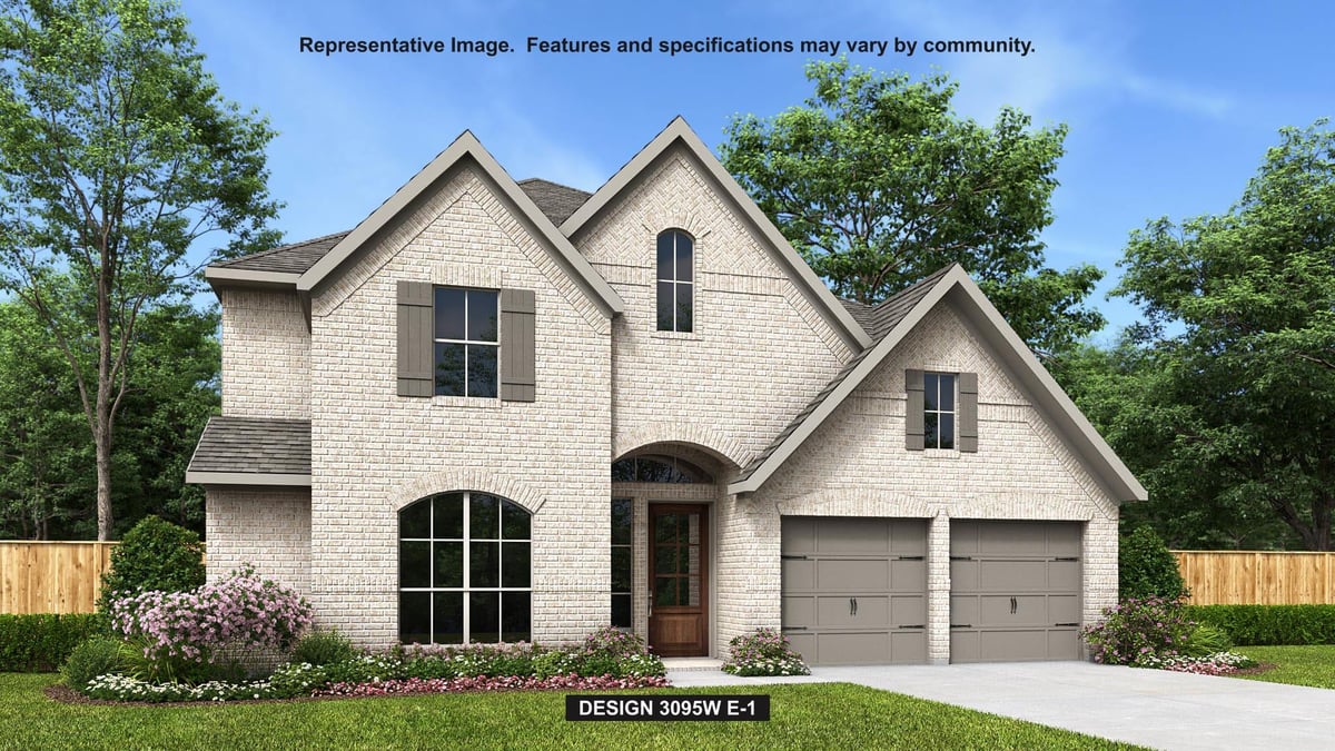 View 212 Sheepdog Dr in Lariat 212 Sheepdog Dr - front exterior - Luxury home in Lariat, Liberty Hill, TX