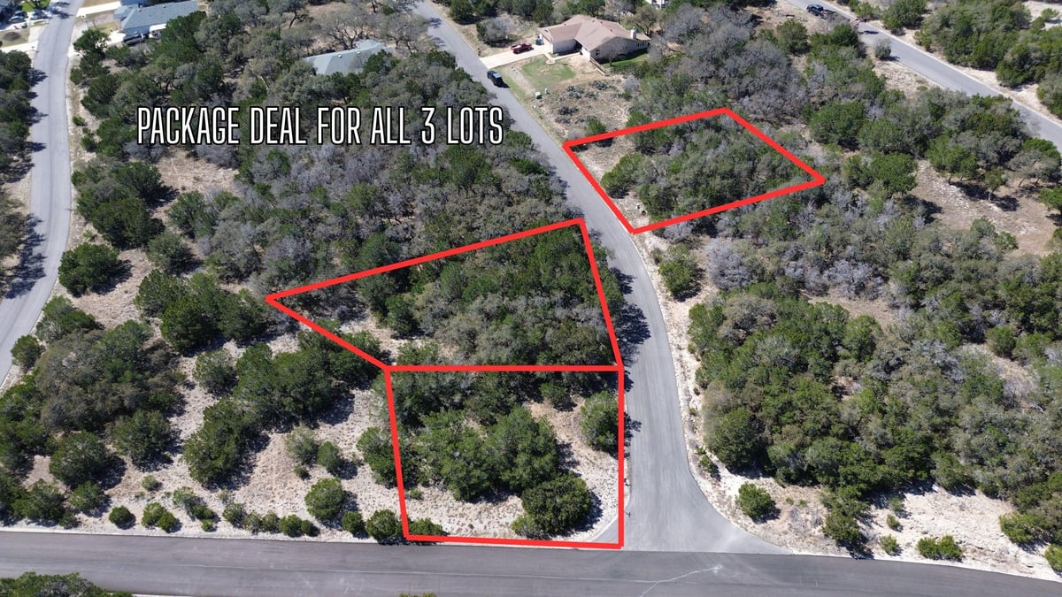 View 21503 Santa Elena Cir in Highland Lake Estates Sec 26 A 21503 Santa Elena Cir - front exterior - Luxury lot in Highland Lake Estates Sec 26 A, Lago Vista, TX