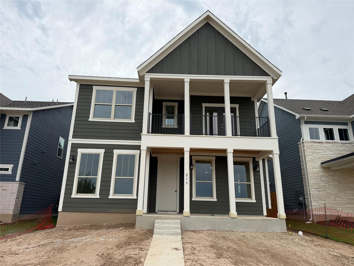 View 217 Leeland DR in Lariat 217 Leeland DR - front exterior - Luxury home in Lariat, Liberty Hill, TX