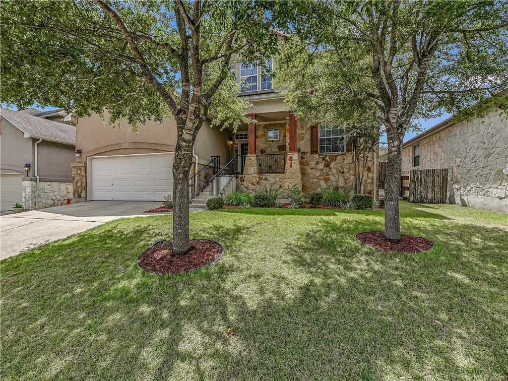 View 219 Canterbury Dr in Belterra Ph Ii Sec 2 219 Canterbury Dr - front exterior - Luxury home in Belterra Ph Ii Sec 2, Austin, TX