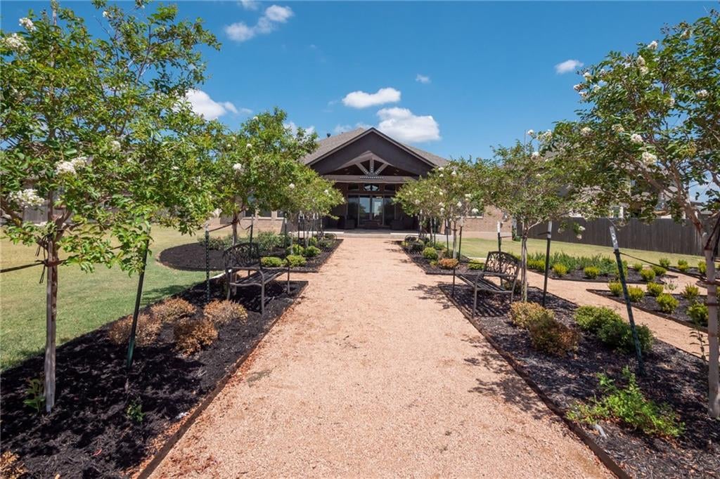 View 220 Hedgerow LN 220 Hedgerow LN - front exterior - Luxury home in Liberty Hill, TX