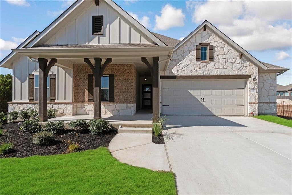 View 221 Baralo Dr 221 Baralo Dr - front exterior - Luxury home in Leander, TX