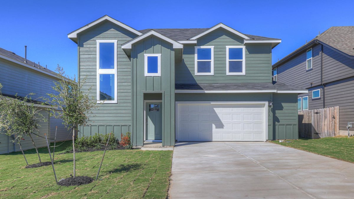 View 226 SHENANDOAH Dr in PARAMOUNT 226 SHENANDOAH Dr - front exterior - Luxury home in PARAMOUNT, Kyle, TX