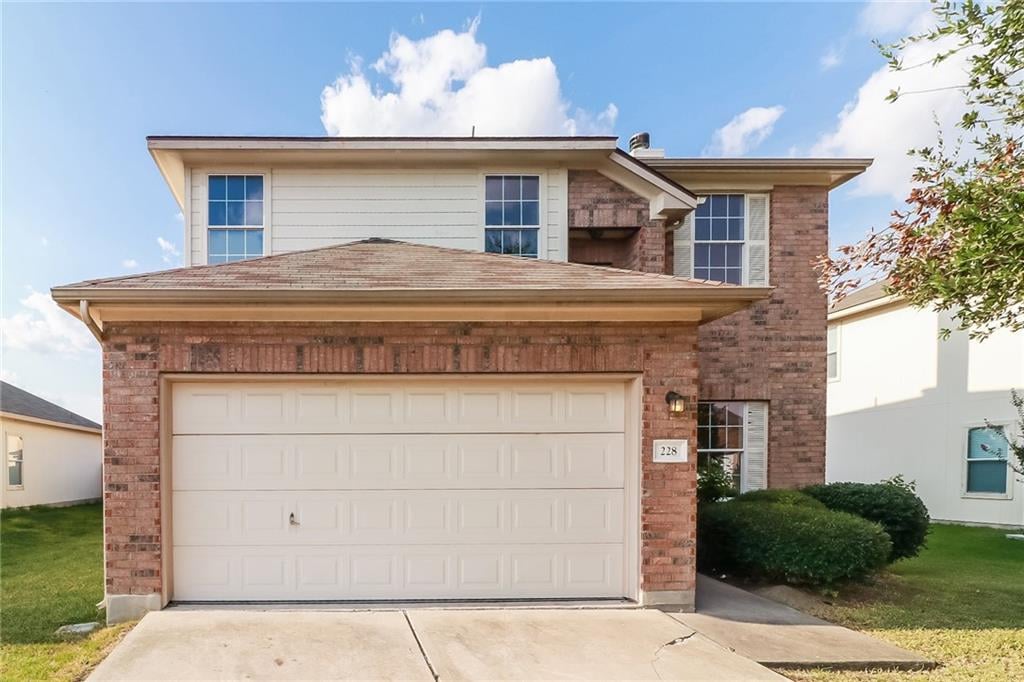 View 228 Flinn ST 228 Flinn ST - front exterior - Luxury home in Hutto, TX