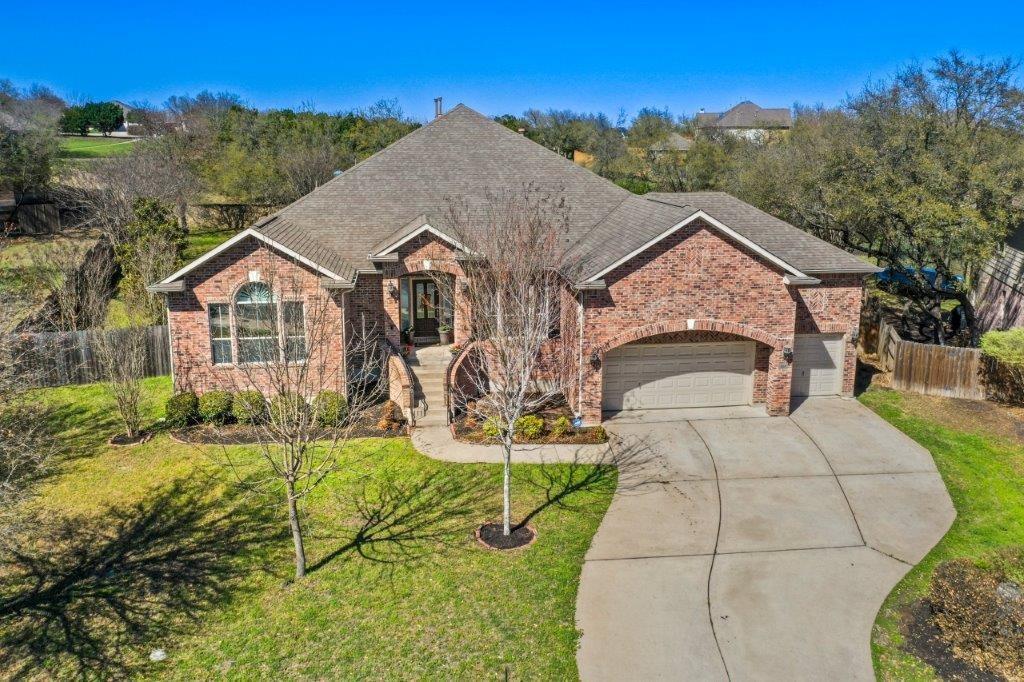 View 230 Grafton Ln in Belterra Ph II Sec 9b 230 Grafton Ln - front exterior - Luxury home in Belterra Ph II Sec 9b, Austin, TX