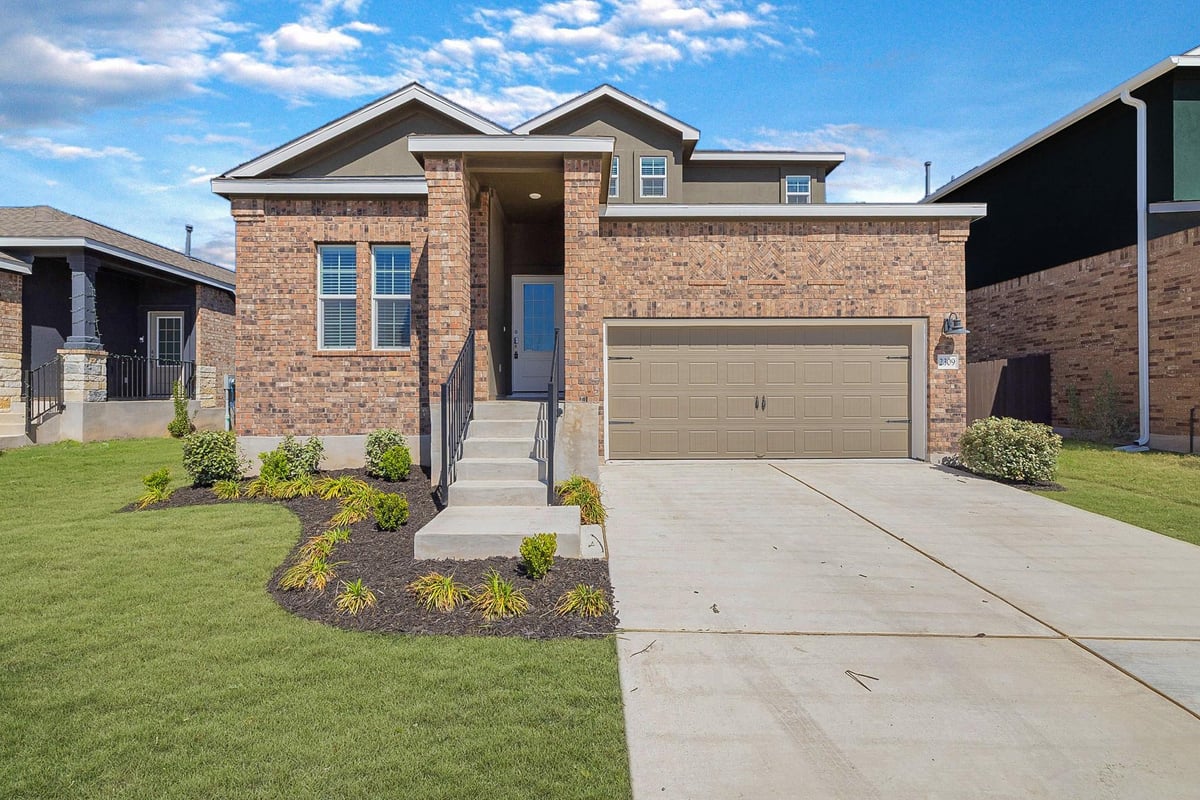 View 2309 Four Waters LOOP in Lively Tr Ph 3 2309 Four Waters LOOP - front exterior - Luxury home in Lively Tr Ph 3, Georgetown, TX