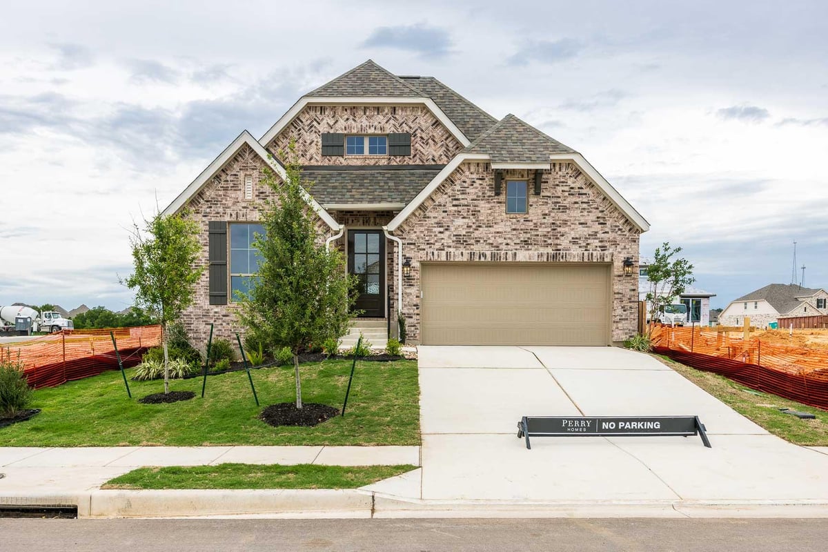 View 232 Montecido DR in Santa Rita Ranch 232 Montecido DR - front exterior - Luxury home in Santa Rita Ranch, Liberty Hill, TX