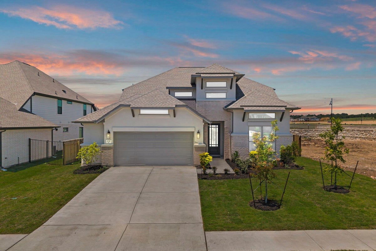 View 237 Pacific Grove CIR in Santa Rita Ranch Ph 7B Sec 3 - 60 237 Pacific Grove CIR - front exterior - Luxury home in Santa Rita Ranch Ph 7B Sec 3 - 60, Liberty Hill, TX