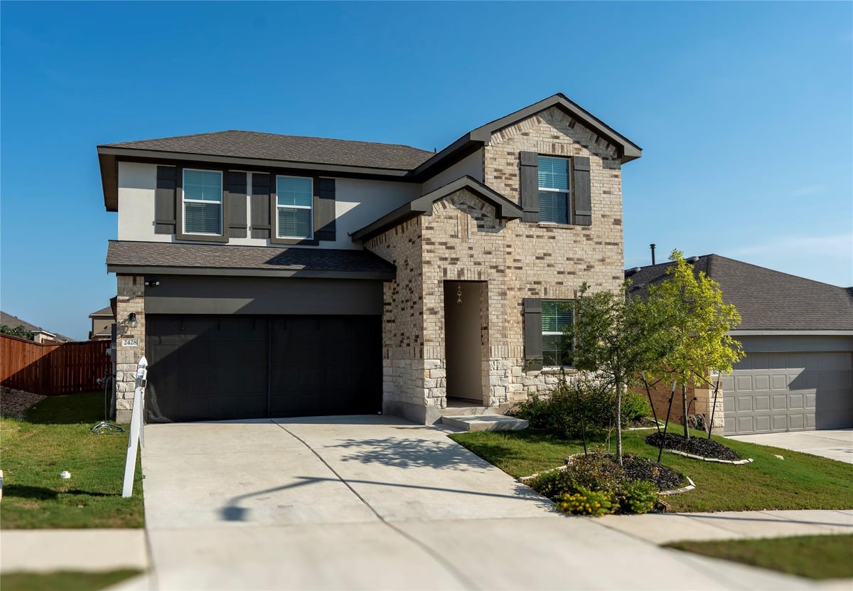 View 2428 Hackamore DR in Bar W Ranch West Ph 7 2428 Hackamore DR - front exterior - Luxury home in Bar W Ranch West Ph 7, Leander, TX