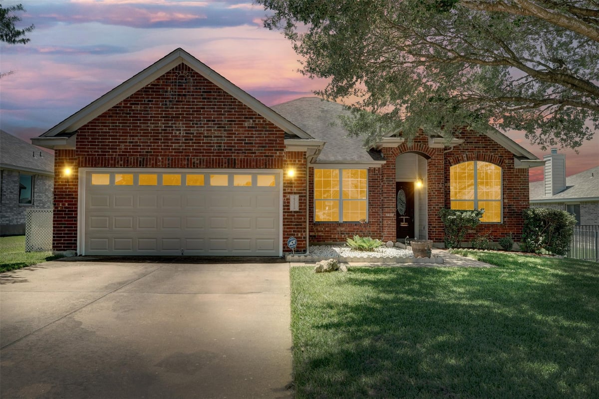 View 2521 Amen Corner Rd in Fairways Blackhawk Ph 04 2521 Amen Corner Rd - front exterior - Luxury home in Fairways Blackhawk Ph 04, Pflugerville, TX