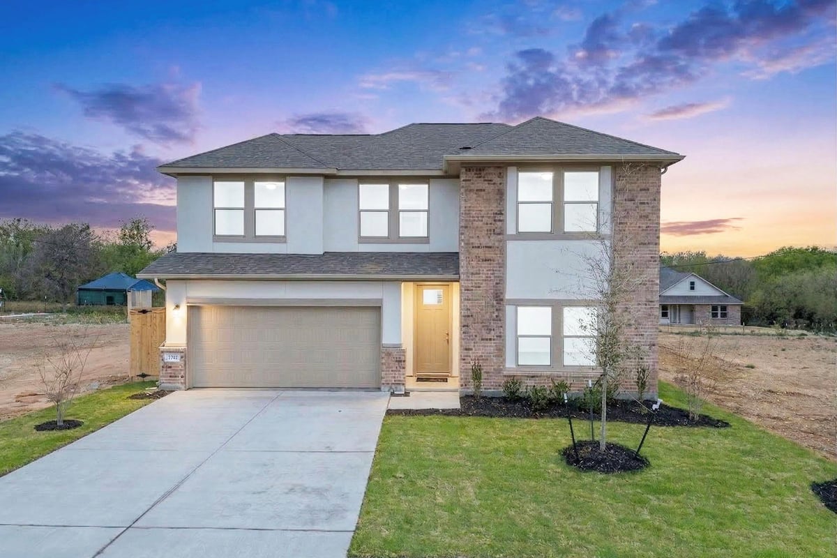 View 25517 Ashton Look Dr in Briarwood 25517 Ashton Look Dr - front exterior - Luxury home in Briarwood, Elgin, TX