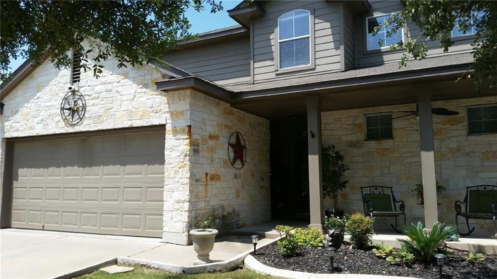View 2607 Haselwood LN 2607 Haselwood LN - front exterior - Luxury home in Round Rock, TX