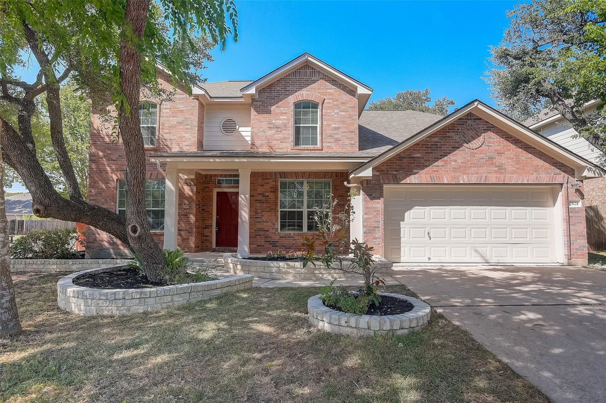 View 2624 Lou John ST in Woods Century Park Sec 01 2624 Lou John ST - front exterior - Luxury home in Woods Century Park Sec 01, Austin, TX