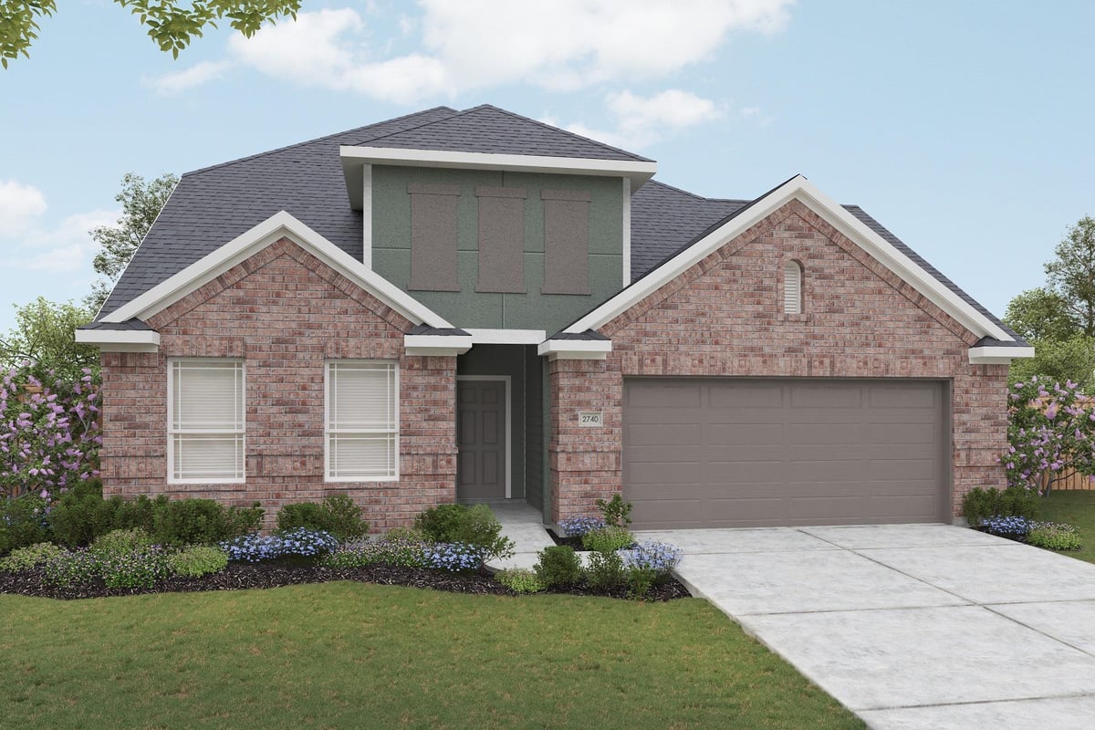 View 270 Mustang Bnd in Opal Ranch 270 Mustang Bnd - front exterior - Luxury home in Opal Ranch, Kyle, TX