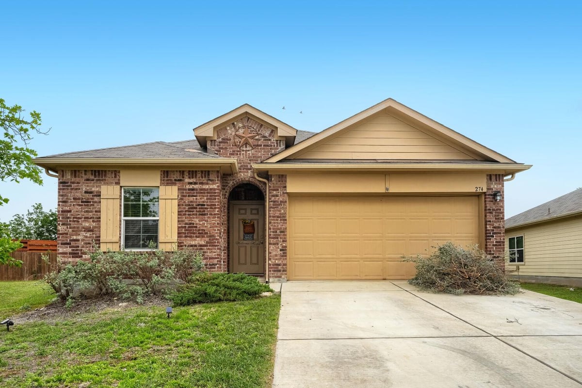 View 274 Orchard LN in Creekside Village Sec 4 274 Orchard LN - front exterior - Luxury home in Creekside Village Sec 4, Kyle, TX