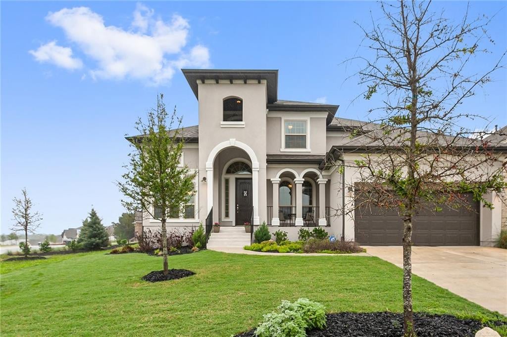 View 2744 Reunion Blvd in Reunion Ranch Ph Three Sec Two 2744 Reunion Blvd - front exterior - Luxury home in Reunion Ranch Ph Three Sec Two, Austin, TX