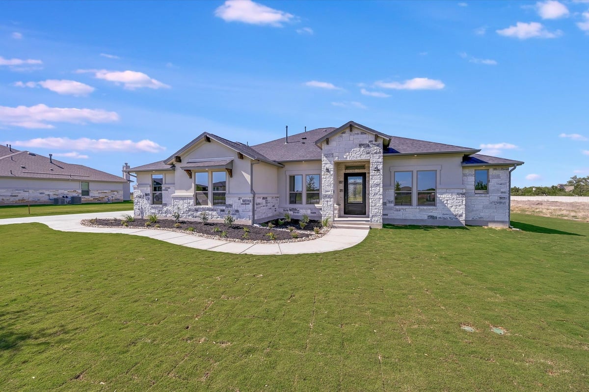 View 2845 Whalesong Way in Leander Estates Ph 1 2845 Whalesong Way - front exterior - Luxury home in Leander Estates Ph 1, Leander, TX