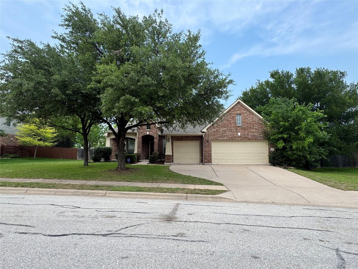 View 2900 Winding Shore LN in Lakeside At Blackhawk Sec 01 2900 Winding Shore LN - front exterior - Luxury home in Lakeside At Blackhawk Sec 01, Pflugerville, TX